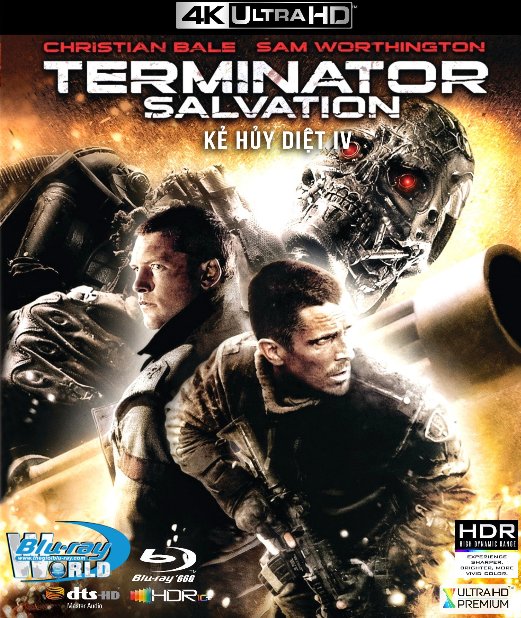 4KUHD-517. Terminator Salvation - Kẻ Hủy Diệt IV 4K-66G (DTS-HD MA 5.1 - HDR 10+)